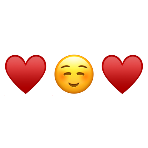 ♥☺♥ Emoji Domain iOS rendering